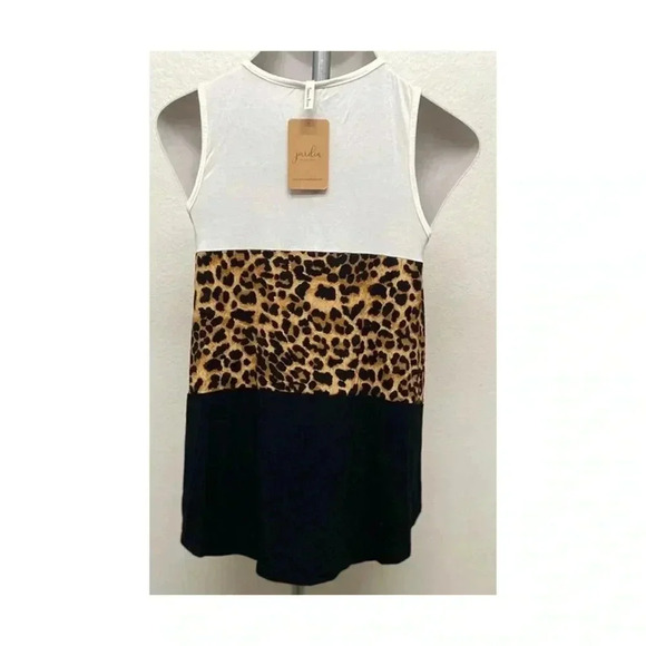 🆕Beeson River Playful Color Block Sleeveless Tunic Top S🆕 - Picture 4 of 6
